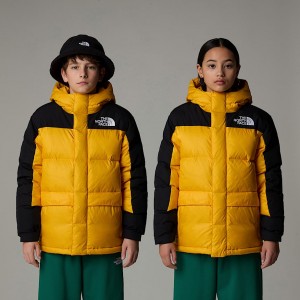 Kids' The North Face Himalayan Down Short Parka Gold | NF0A00U3C
