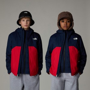 Kids' The North Face Synthetic Insulation Triclimate 3-in-1 Jackets Navy | NF0A88S7O
