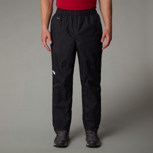 Men The North Face Antora Rain Pants Black | NF0A98W2O