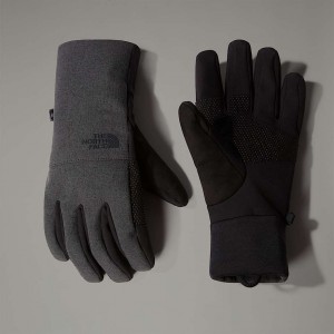 Men The North Face Apex Etip™ Insulated Gloves Grey | NF0A40G8X