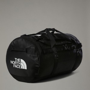 Men The North Face Base Camp Large Duffel Bag Black | NF0A64Z6Y