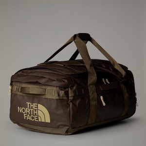 Men The North Face Base Camp Voyager 62L Backpacks Brown | NF0A22L9P