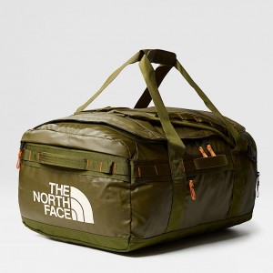 Men The North Face Base Camp Voyager 62L Backpacks Olive | NF0A89Y2M