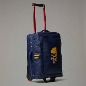 Men The North Face Base Camp Voyager Roller 21" Luggage Bags Navy | NF0A12B1B