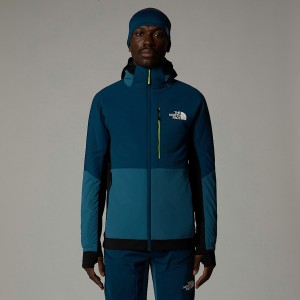 Men The North Face Binntal Hybrid Ventrix™ Hooded Jackets Blue | NF0A41U5H