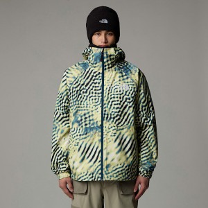 Men The North Face Build Up Jackets Yellow | NF0A48K1J