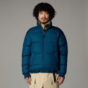 Men The North Face Down Paralta Down Jackets Navy | NF0A17P8N