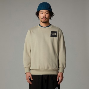 Men The North Face Fine Sweatshirts Grey | NF0A87O8U