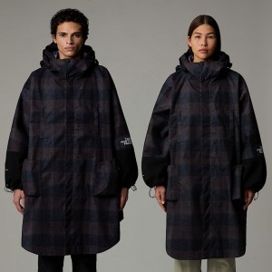Men The North Face Hardshell Poncho Jackets Brown | NF0A98K9R
