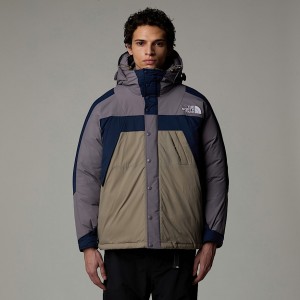 Men The North Face Heavyweight Mountain Down Jackets Grey | NF0A99B4P