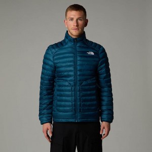 Men The North Face Huila Synthetic Insulation Jackets Navy | NF0A13T0Q