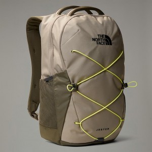 Men The North Face Jester Backpacks Beige | NF0A42K7R