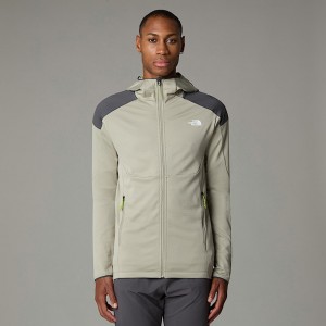 Men The North Face Kikash Hooded Jackets Grey | NF0A75I9A