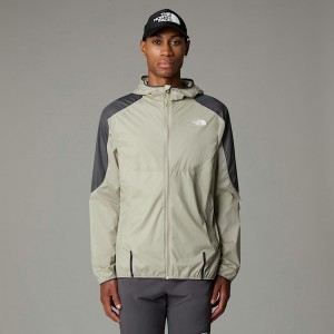 Men The North Face Kikash Wind Jackets Grey | NF0A46H3J