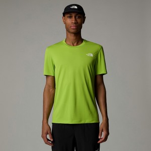 Men The North Face Lightbright T Shirts Green | NF0A86E5D