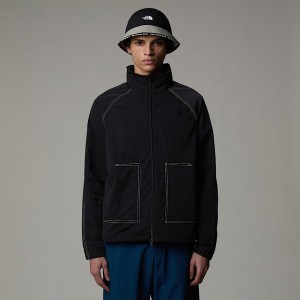 Men The North Face M66 Nylon Wind Jackets Black | NF0A86H3Q