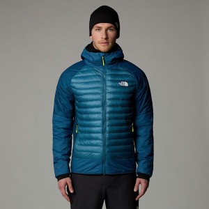 Men The North Face Macugnaga Hybrid Insulated Jackets Blue | NF0A12M0D