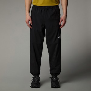 Men The North Face Mountain Athletics Wind Pants Black | NF0A86N0Z