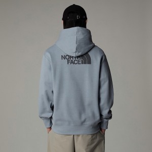 Men The North Face Natural Dye Hoodie Grey | NF0A62B9E