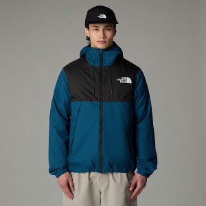 Men The North Face New Mountain Q Jackets Navy | NF0A17T1Z