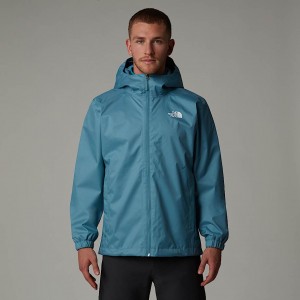 Men The North Face Quest Hooded Jackets Blue | NF0A65W5R