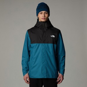 Men The North Face Quest Zip-In Jackets Blue | NF0A12R6D