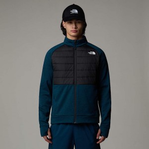 Men The North Face Reaxion Hybrid Jackets Grey | NF0A53P7H