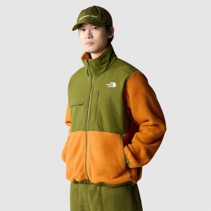 Men The North Face Ripstop Denali Jackets Olive | NF0A59P5Z