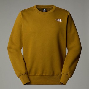 Men The North Face Simple Dome Sweatshirts Brown | NF0A97G9Y