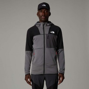 Men The North Face Stormgap Power Grid™ Hooded Jackets Grey | NF0A51N2I