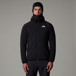 Men The North Face Summit Casaval Midlayer Hoodie Jackets Black | NF0A34Y2K