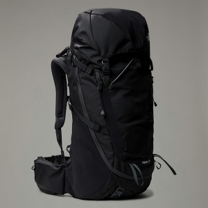 Men The North Face Terra 55-Litre Hiking Backpacks Black | NF0A10A5L