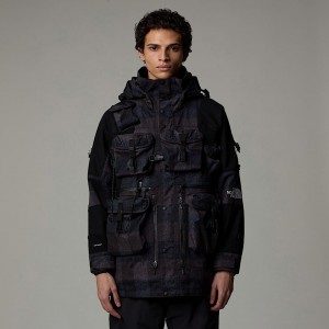 Men The North Face Wool-Like Hardshell Jackets Brown | NF0A03A0N