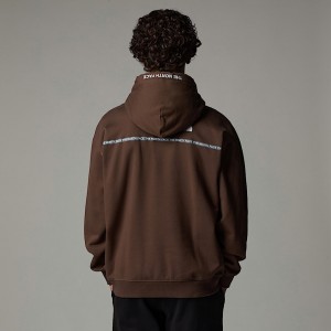 Men The North Face Zumu Hoodie Brown | NF0A59P5G