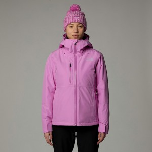 Women The North Face Descendit Jackets Pink | NF0A81A5N