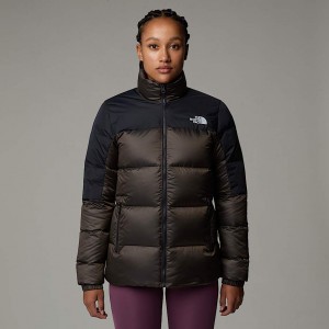 Women The North Face Diablo Down 2.0 Jackets Brown | NF0A77Q8N