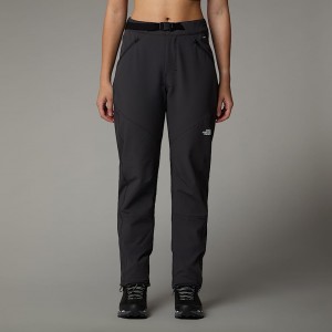 Women The North Face Diablo Straight Pants Grey | NF0A86G3O