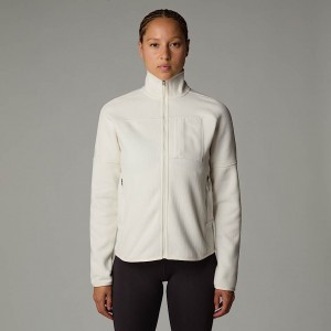 Women The North Face Front Range Fleece Jackets White | NF0A59B7Y