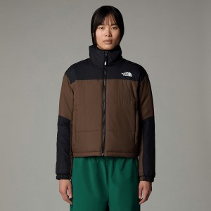 Women The North Face Gosei Down Jackets Brown | NF0A41W2Z