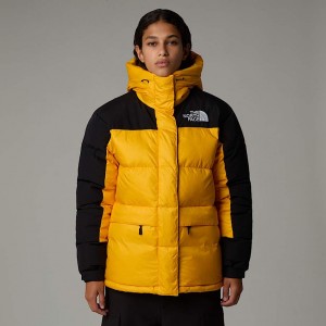 Women The North Face Himalayan Down Parka Gold | NF0A91C7K
