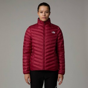 Women The North Face Huila Synthetic Insulation Jackets Red | NF0A42L0T