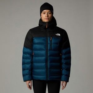 Women The North Face Kalix Hooded Jackets Navy | NF0A29R0Z