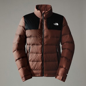 Women The North Face Massif Down Jackets Brown | NF0A80F6H