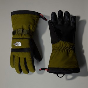Women The North Face Montana Ski Gloves Olive | NF0A92Q5K