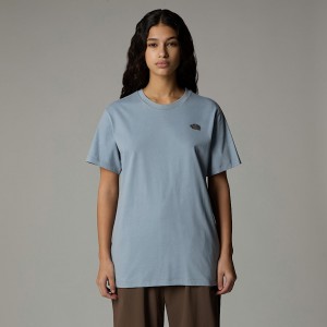 Women The North Face Natural Dye T Shirts Grey | NF0A67G1Y