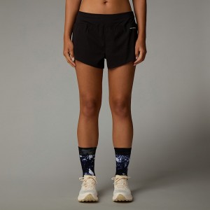 Women The North Face Summer LT 2.5" Shorts Black | NF0A62V2G