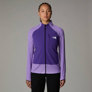 Women The North Face Summit FUTUREFLEECE™ Hybrid Jackets Purple | NF0A08I4J