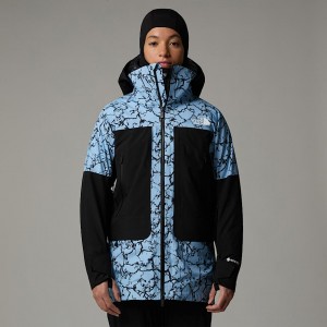 Women The North Face Summit Verbier GORE-TEX® Jackets Blue | NF0A40X0S