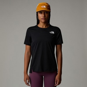 Women The North Face Sunriser T Shirts Black | NF0A93I4E