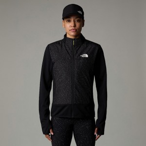 Women The North Face Winter Warm Pro Full-Zip Jackets Black | NF0A60P7X